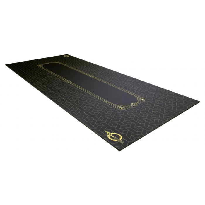 Versa Games 72 x 35 in. Geo Rollout Poker Table Mat - 72-geo-rollout