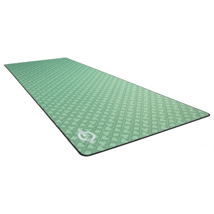 Versa Games 72 in. Rollout Poker Table Top Mat - Green Suited - 72-rollout-green-suited