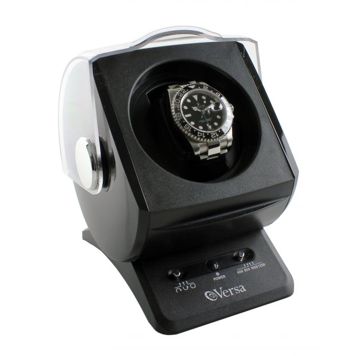 Versa Automatic Single Watch Winder with Sliding Cover - G084