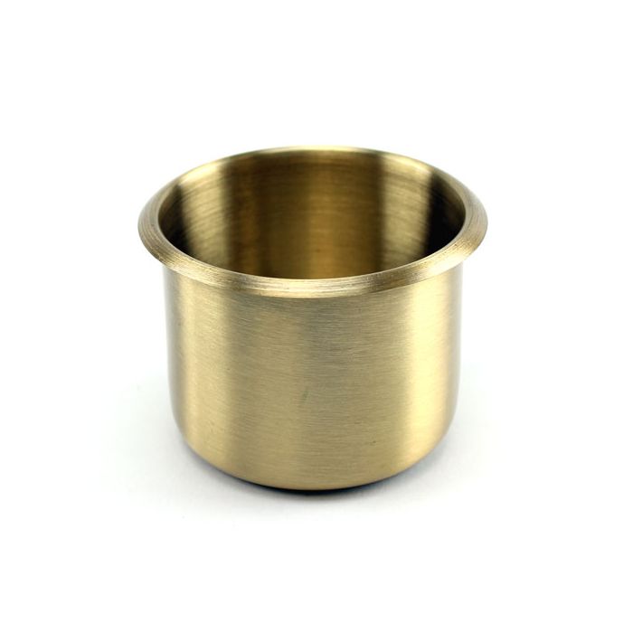 10 Small Standard Brass Drop In Drink Custom Poker Table Cup Holders 