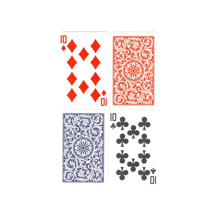 Copag 1546 Red/Blue Bridge Size Jumbo Index Playing Cards 24 decks brand new 