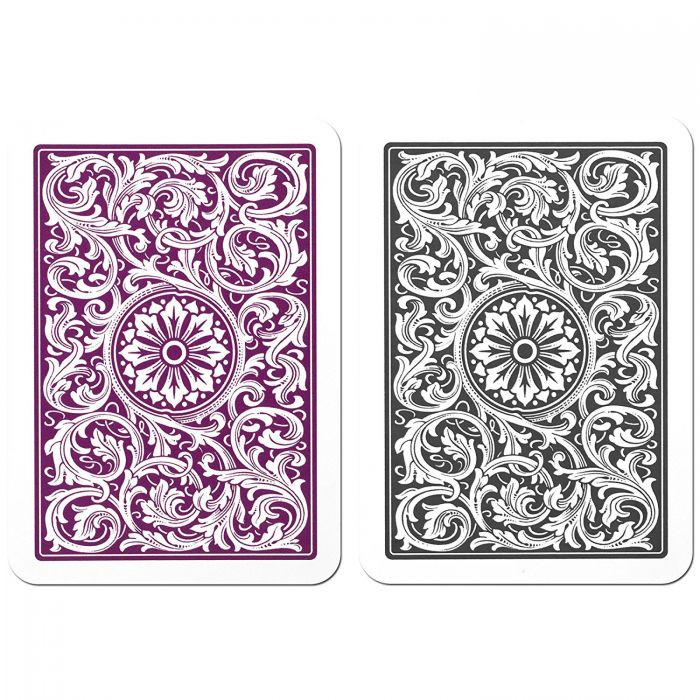 Copag 1546 Playing Cards Purple/Gray Poker Size Jumbo Index from