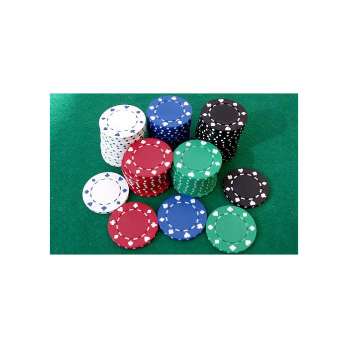 Royal Flush Poker Chip & Dip Entertainment Texas Hold'm Clay Art Serving Set NIB 