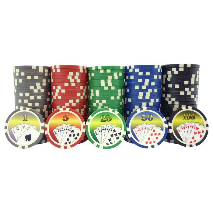  Versa Games 500 13.5g Pro Poker Clay Poker Chip Set